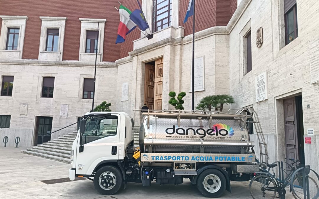 Emergenza idrica nel Pescarese: il supporto strategico di D’Angelo Antonio Srl al servizio della collettività