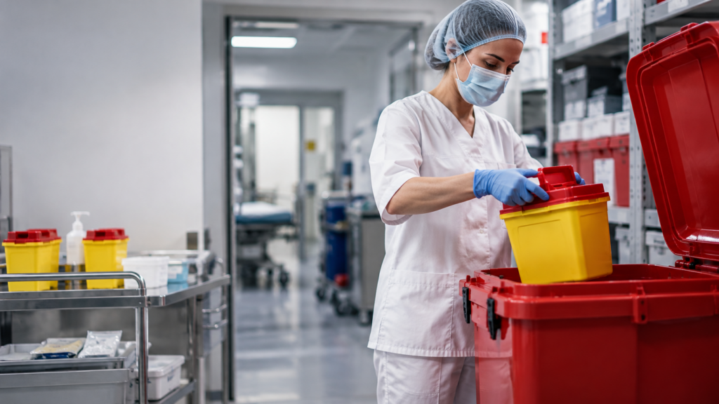 Gestione dei rifiuti sanitari: codice EER 18 01 01, classificazione e smaltimento